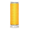 Hilo de coser universal Gütermann 200m - Amarillo yema 417