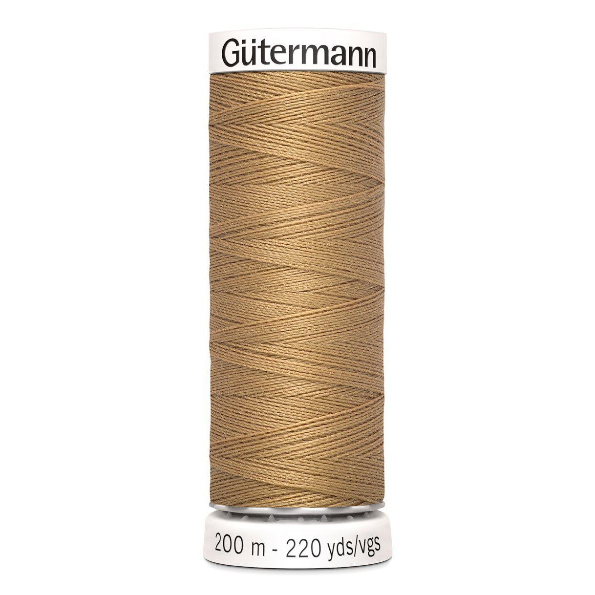 Hilo de coser universal Gütermann 200m - Oro 591