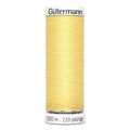 Hilo de coser universal Gütermann 200m - Amarillo claro 578