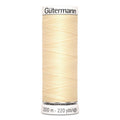 Hilo de coser universal Gütermann 200m - Amarillo claro 610