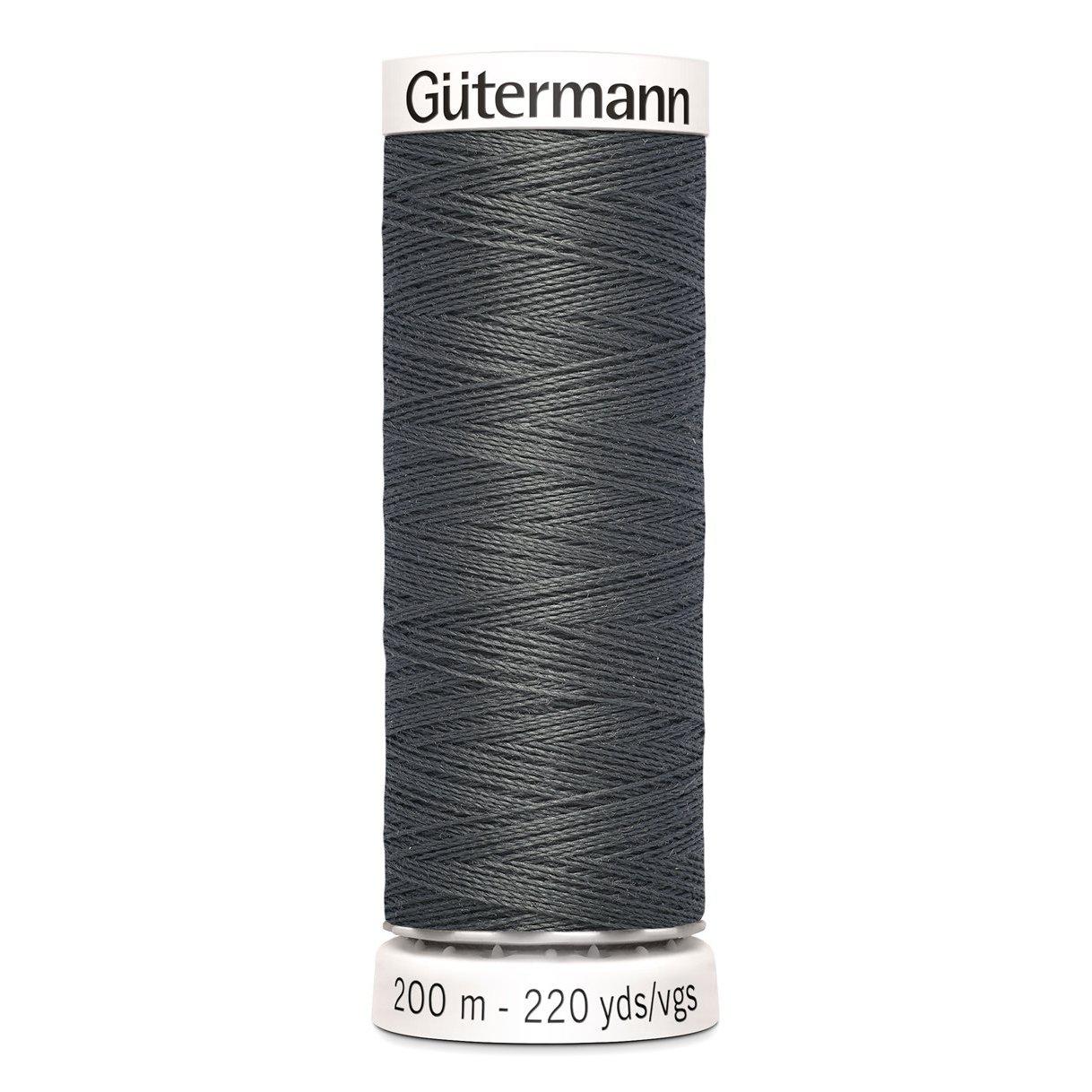 Gütermann Hilo Coselotodo 200m - Gris oscuro 702