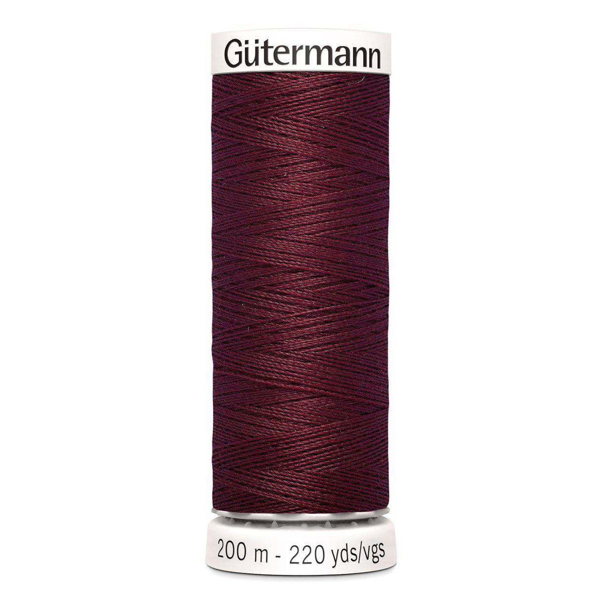 Gütermann Hilo para coser todo 200m - Burdeos 369