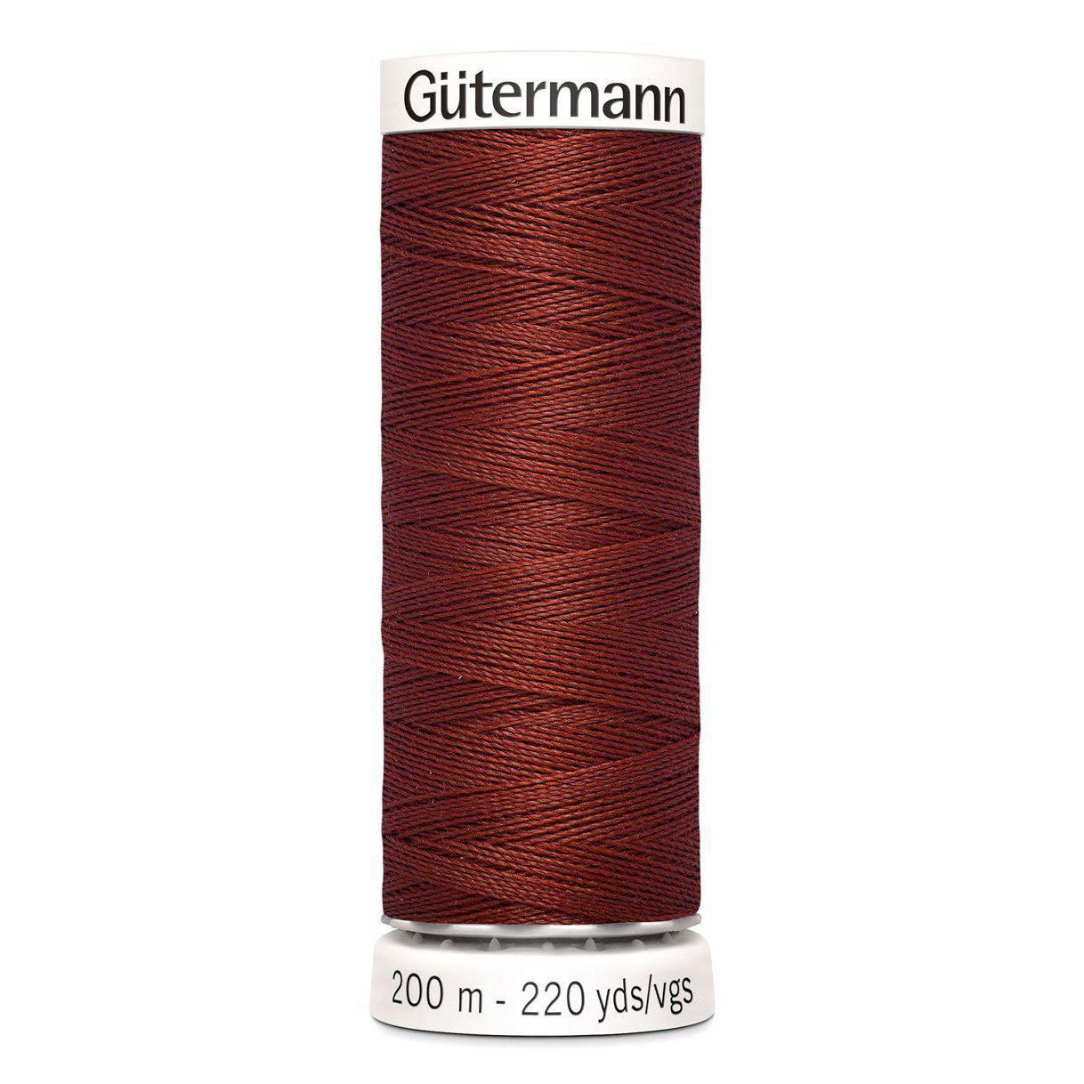 Gütermann Hilo Coselotodo 200m - Marrón rojo 227