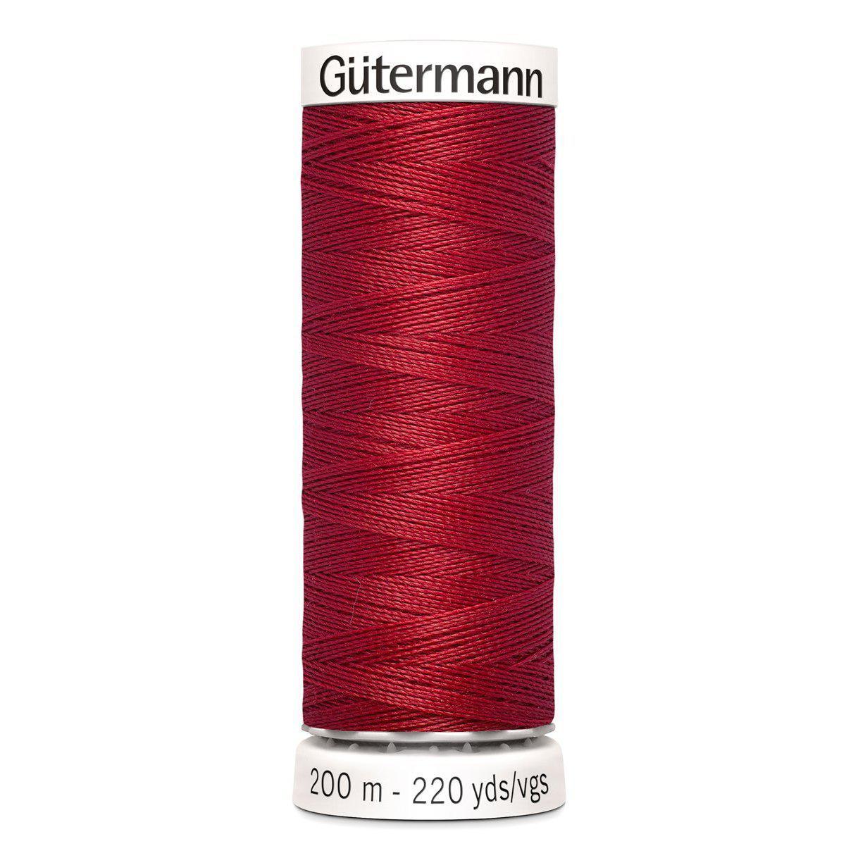 Gütermann Hilo Coselotodo 200m - Rojo oscuro 46