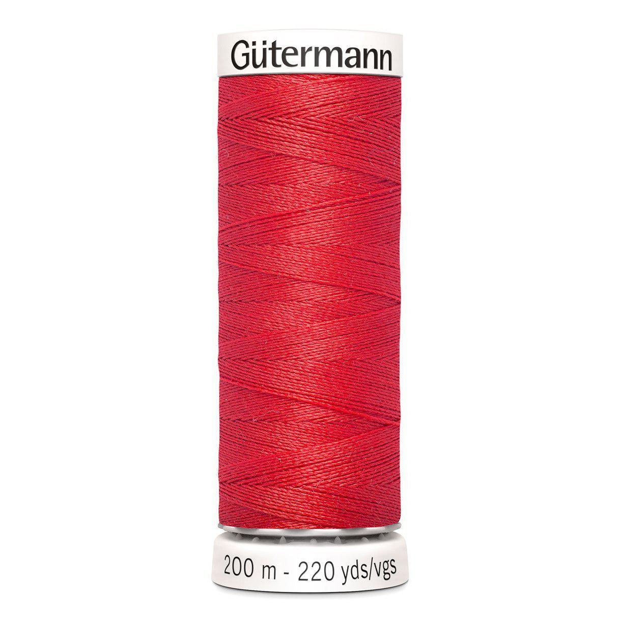 Gütermann Hilo Coselotodo 200m - Rojo 491