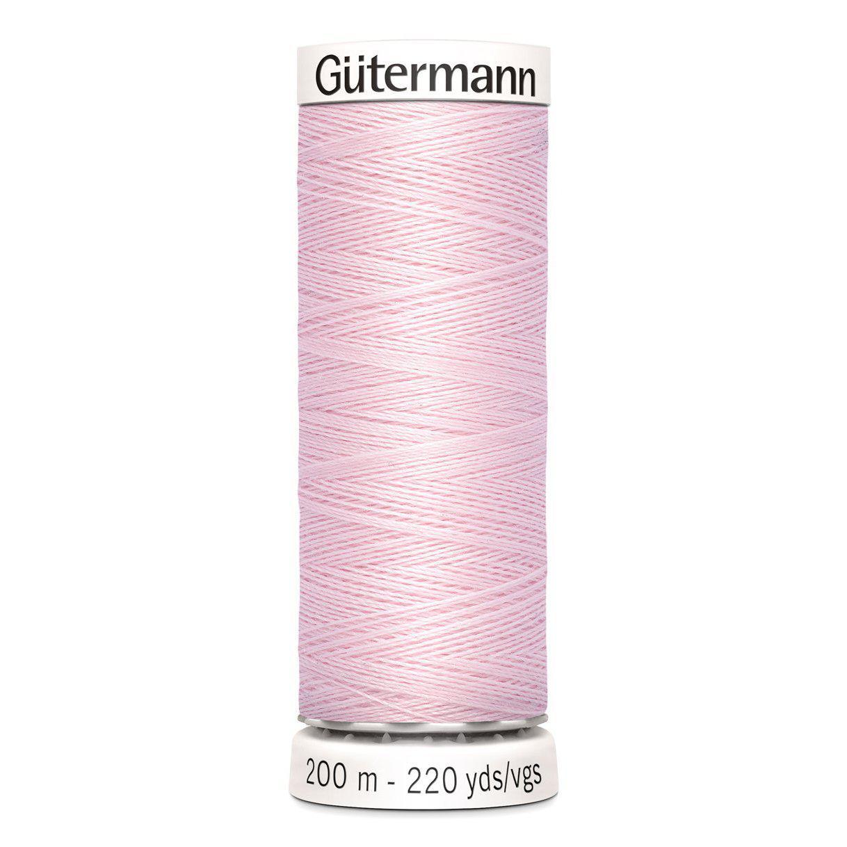 Gütermann Allesnaaigaren 200m - Licht roze 372