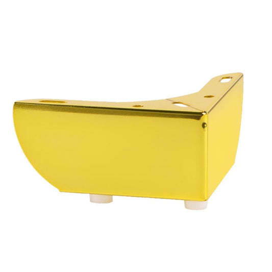 hoekmeubelpoot 11 x 11 cm hoogte 5.5 cm - Gold - Bladi