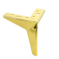 metal corner leg 13 cm high - Gold - Bladi
