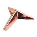 metal corner leg 13 cm high - Rose - Bladi