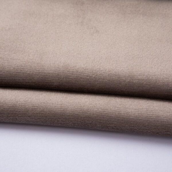 Holland velvet - donker taupe - Bladi