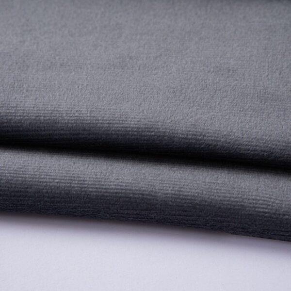 Holland velvet - donker grijs - Bladi