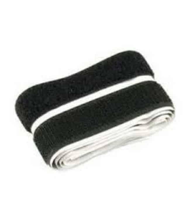 Klittenband, zwart haak en lus 20 mm x 1 m - Bladi