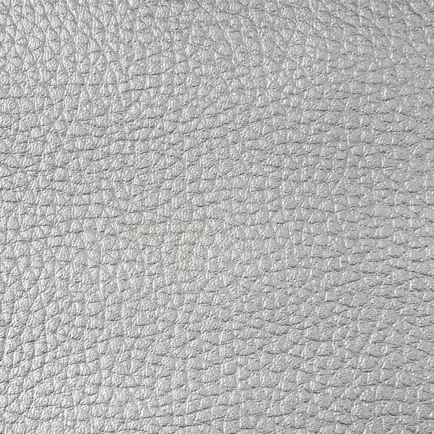 Kunstleer BRONCO metallic - silver - Bladi