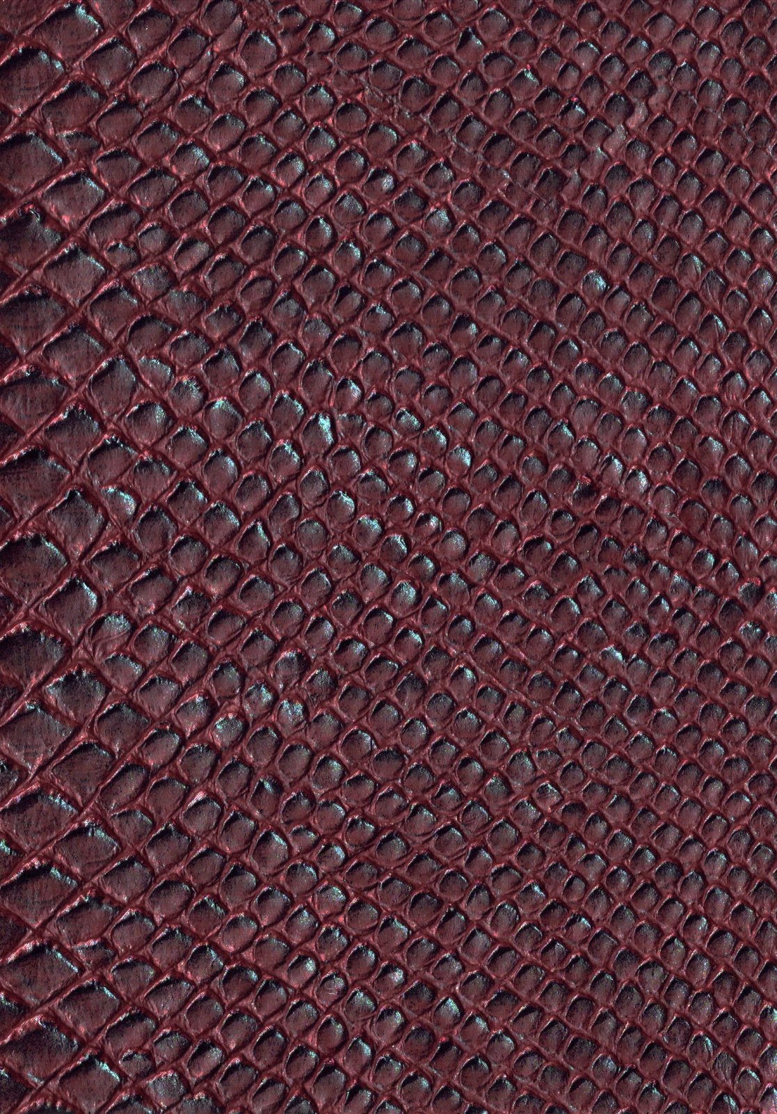 Kunstleer / skai Anakonda - bordeaux - Bladi