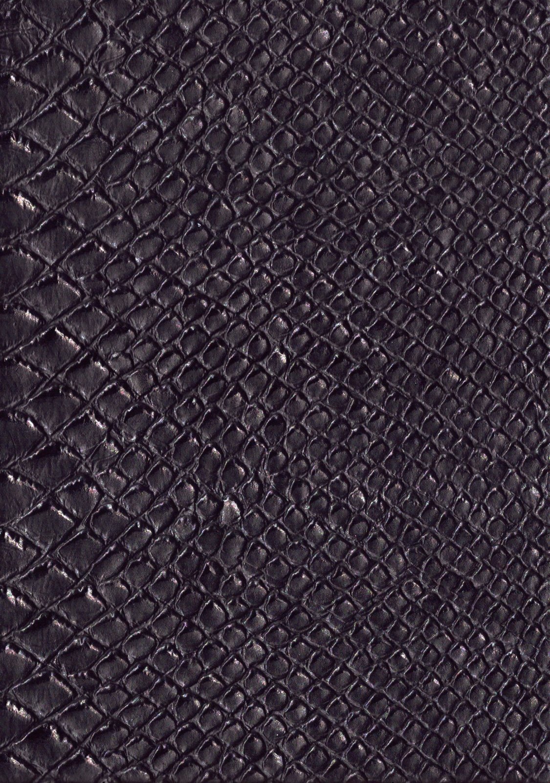 Kunstleer / skai Anakonda - zwart - Bladi