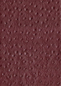faux leather / leatherette Ostrich - bordeaux - Bladi