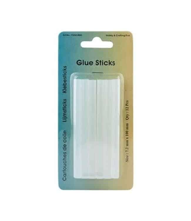 Lijmpatronen 7,2 mm x 10cm 12 stuks - Bladi