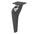 Pied de meuble Hercules 18 cm de haut - noir - Bladi