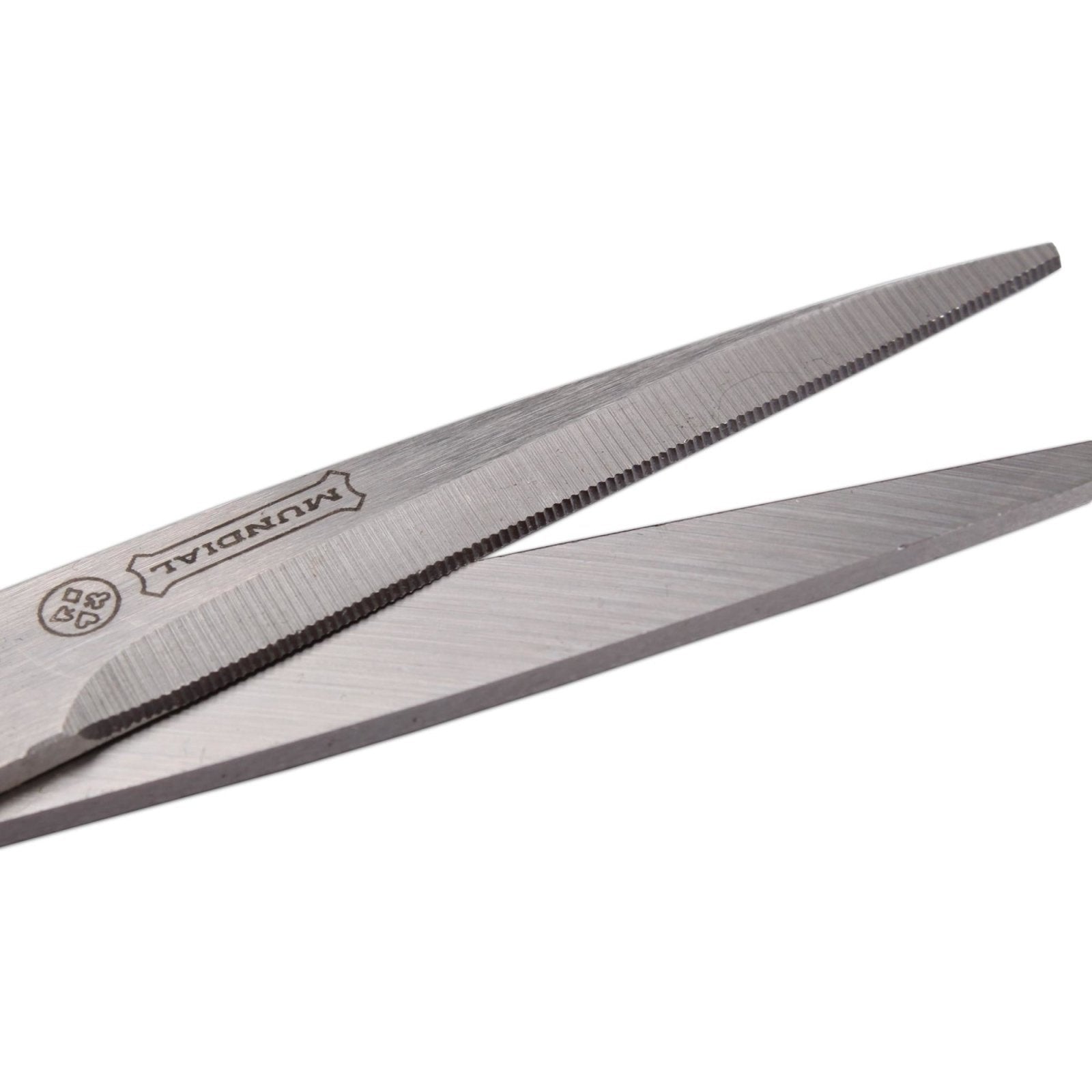 Mundial schaar Cushion Soft - 22 cm - Rood/Zwart - Ergonomisch Handvat - Bladi