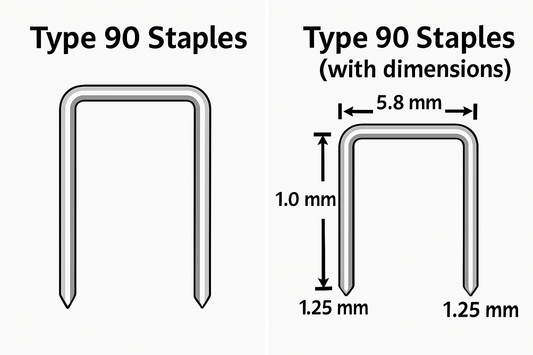 Heftklammern Typ 90 - 12 mm - 5000 Stück - Bladi