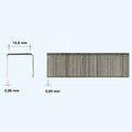 Klammern Typ 80 verschiedene Längen - 4mm - 10.000 Stück - Bladi