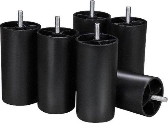 POT SET - ROUND 12 cm high - 6 Pieces - Box spring - M8 | BLADI.