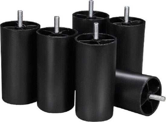 POTENSET - ROND 12 cm hoog -6 Stuks - Boxspring - M8 - Bladi