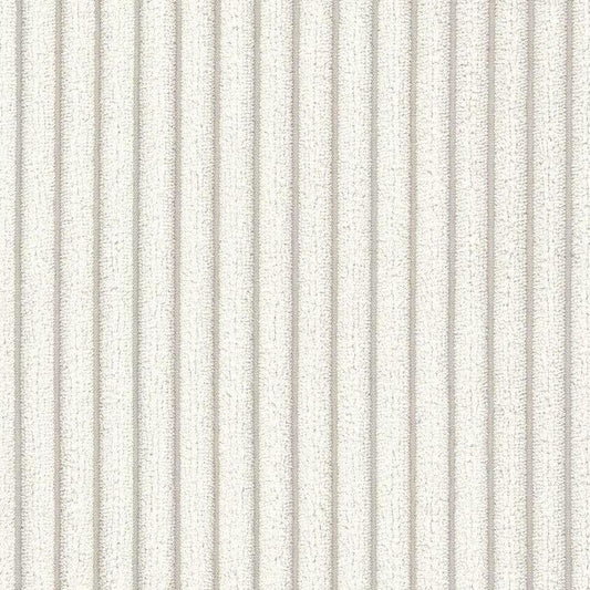 Ribfluweel - Corduroy Meubelstof – Zacht, Stijlvol en Veelzijdig - velvet wit - Bladi