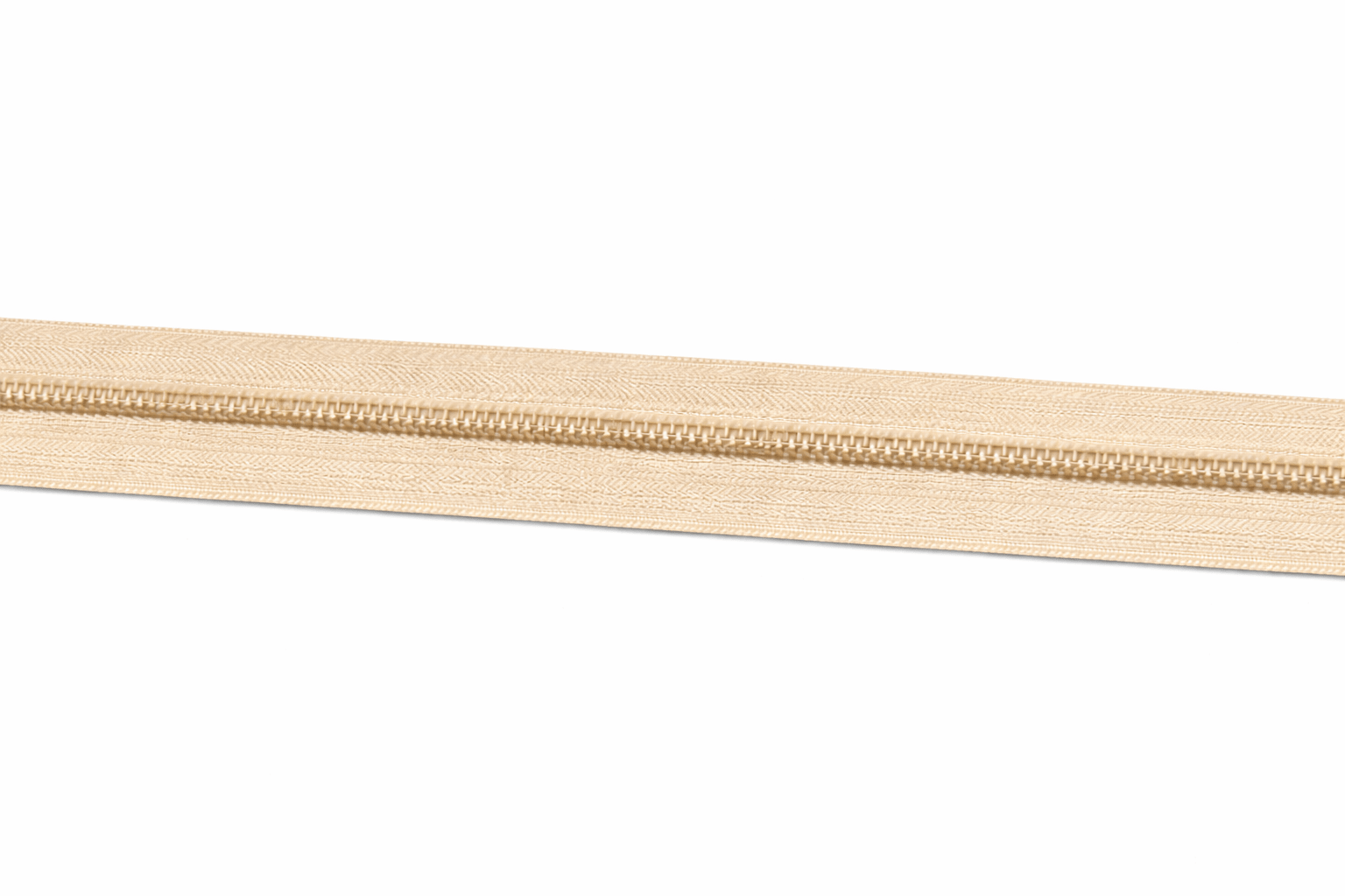 Reißverschluss-Nylonrolle 200 Meter - beige - Bladi