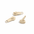 ritsrunners per 500 stuks - beige - Bladi