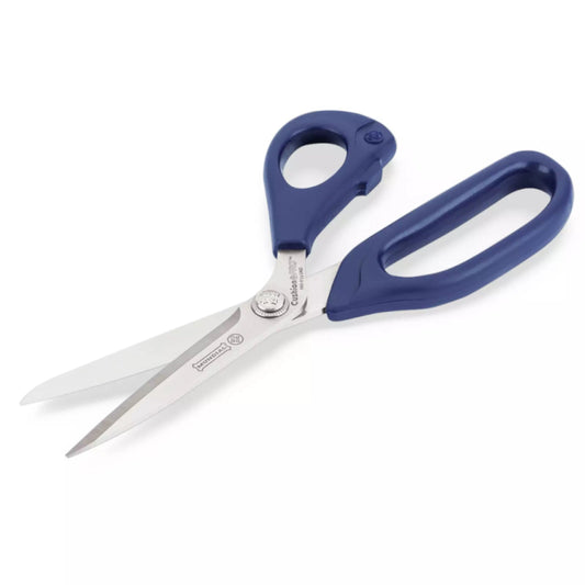 Scissor Cushion Pro - 20 cm - Blau - Ergonomischer Soft-Touch-Griff - Bladi