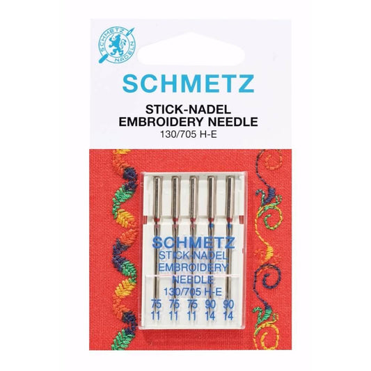 Schmetz Stickerei 5 Nadeln 75-90 | BLADI.