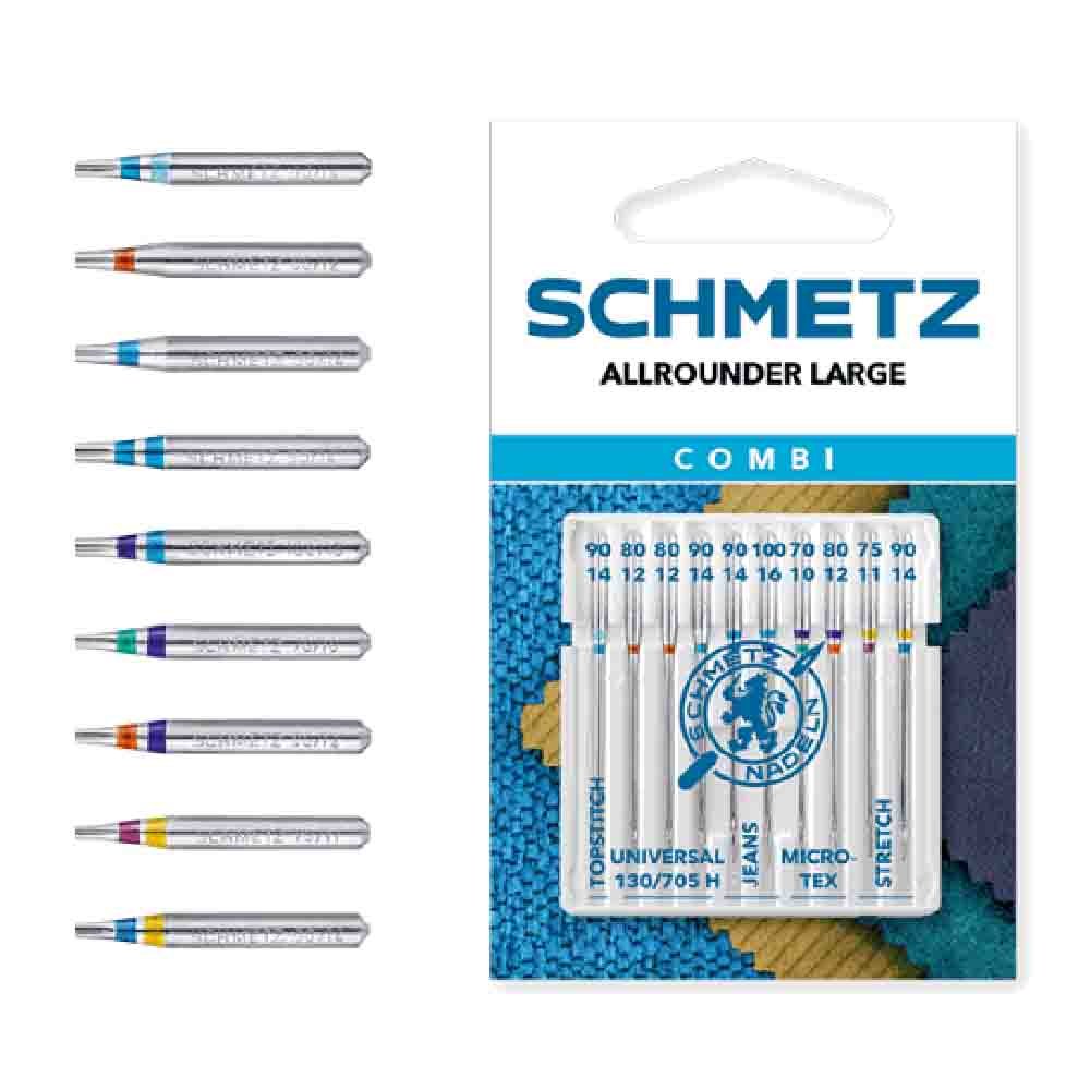 Schmetz Combi Allrounder Large 10 naalden 70-100 - BLADI meubelstoffen