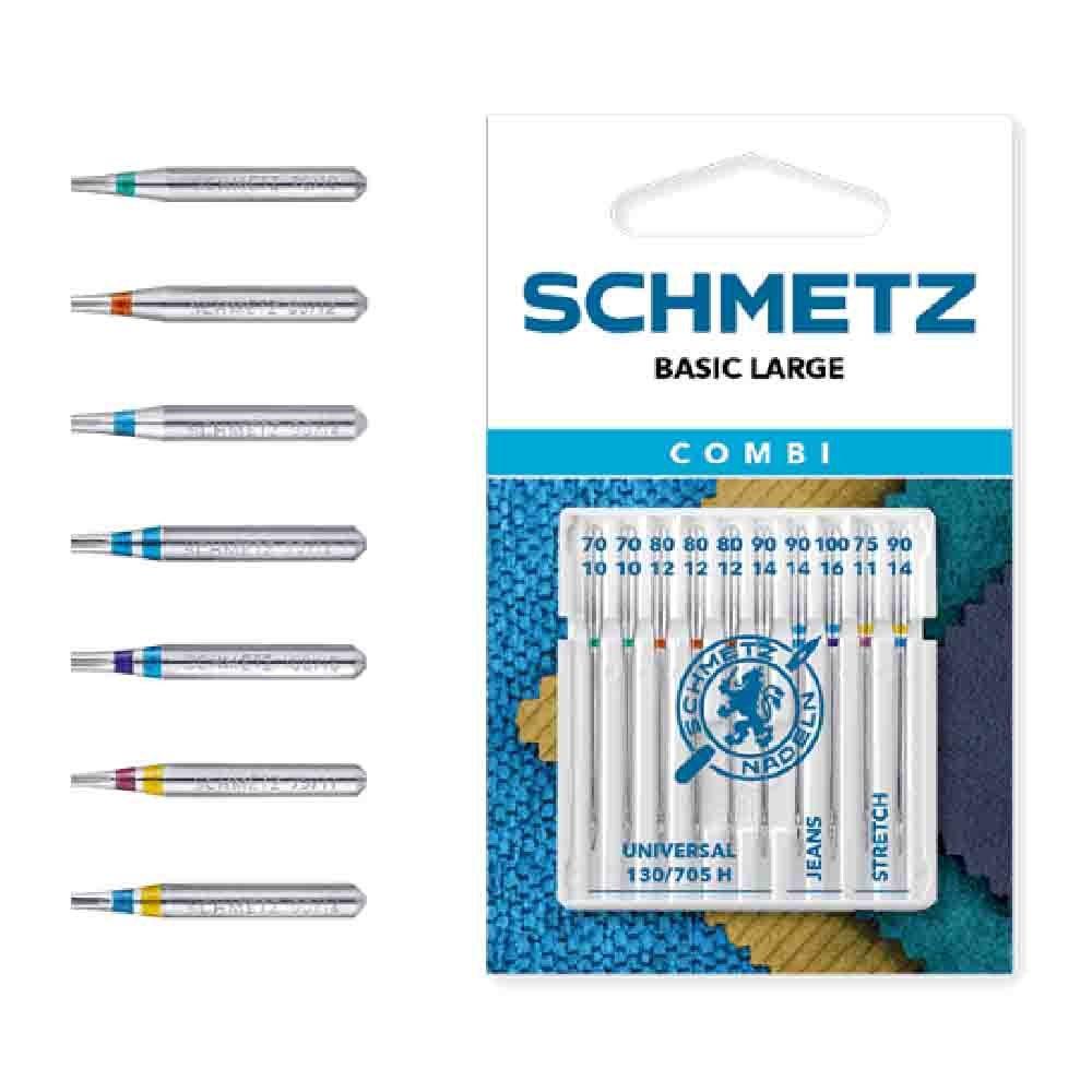 Schmetz Combi Basic Large 10 Nadeln 60-90 | BLADI.