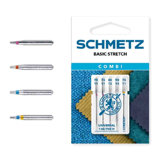 Schmetz Combi Basic Stretch 5 naalden 75-90 - Bladi