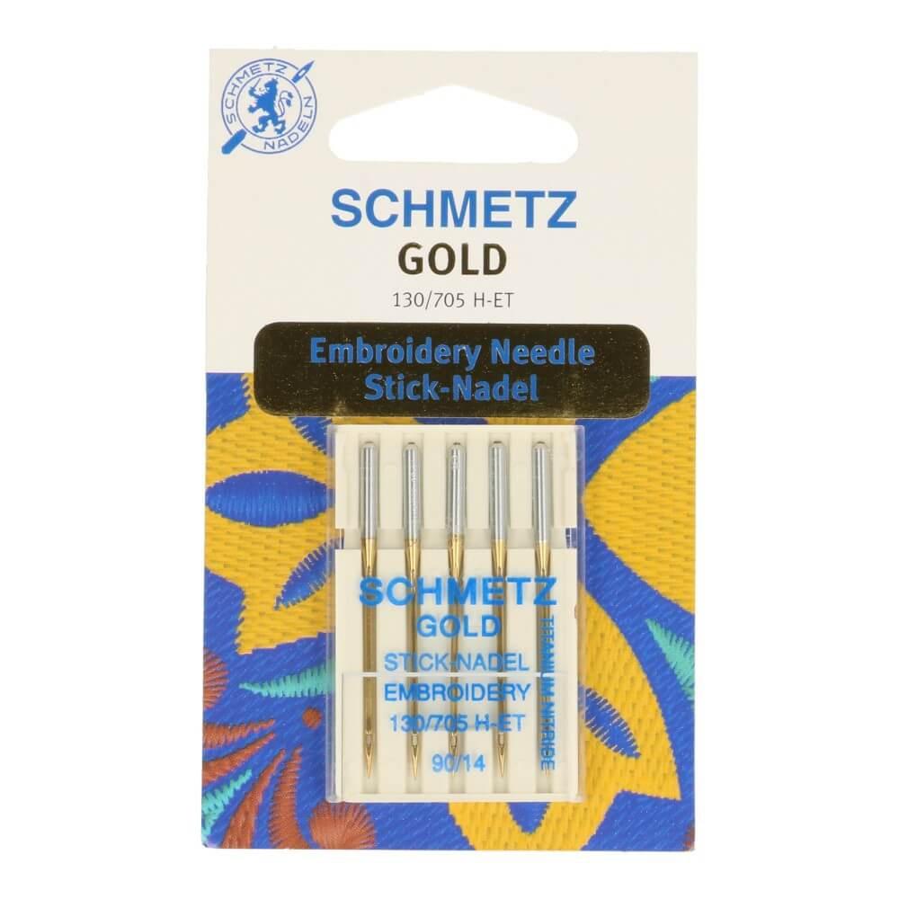Schmetz Goldstickerei 5 Nadeln 90-14 | BLADI.
