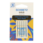 Schmetz Goldstickerei 5 Nadeln 90-14 | BLADI.