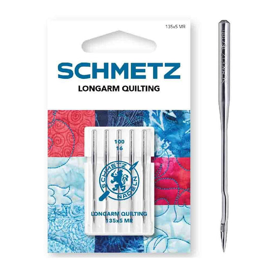 Schmetz Langarmquilten 5 Nadeln 100-16 | BLADI.