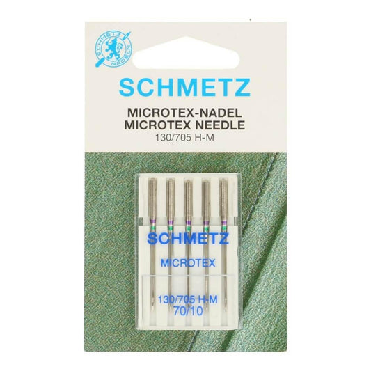 Schmetz Microtex 5 Nadeln 70-10 | BLADI.