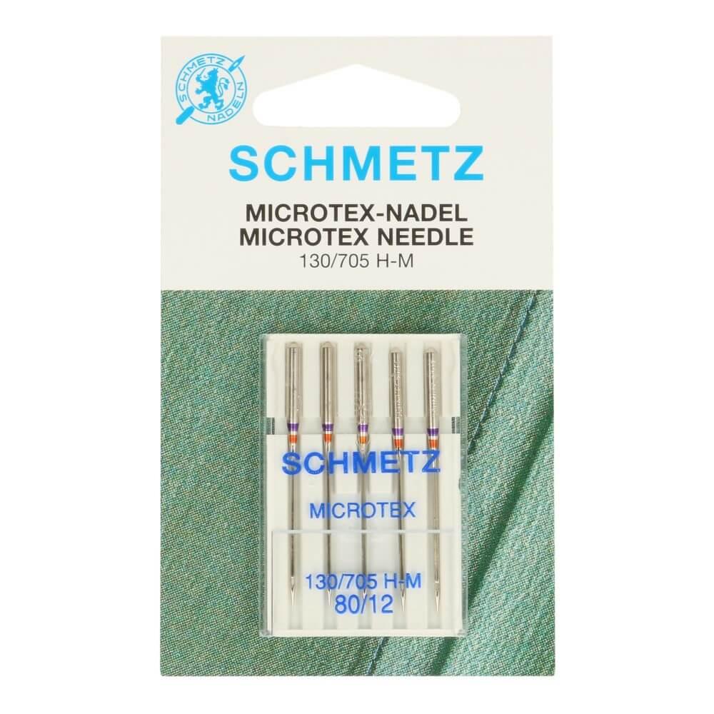Schmetz Microtex 5 Nadeln 80-12 | BLADI.