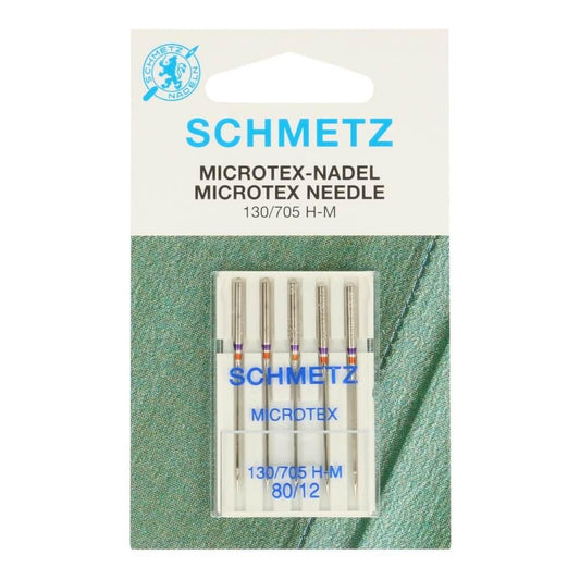 Schmetz Microtex 5 Nadeln 80-12 | BLADI.