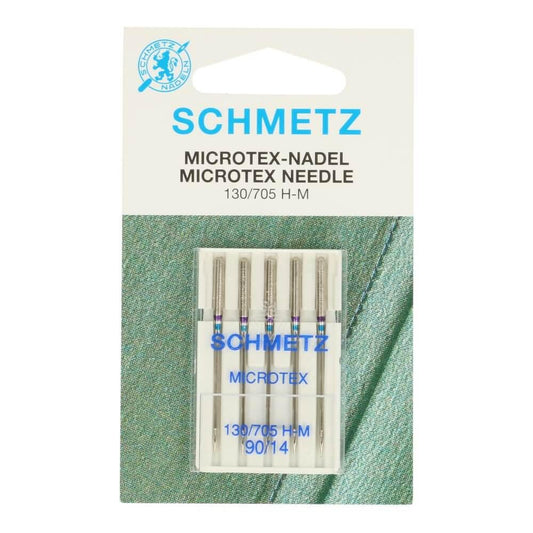 Schmetz Microtex 5 Nadeln 90-14 | BLADI.