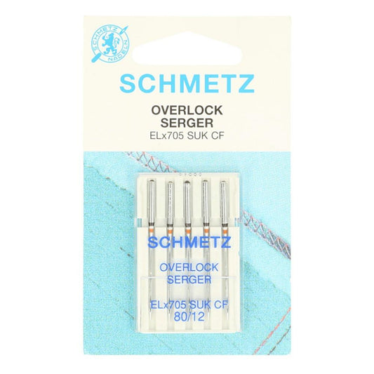 Schmetz Overlock 5 Nadeln 80-12 | BLADI.