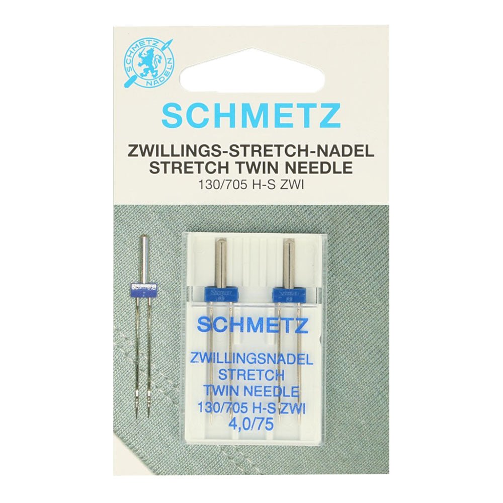 Schmetz Stretch tweeling 2 naalden 4.0-75 - Bladi