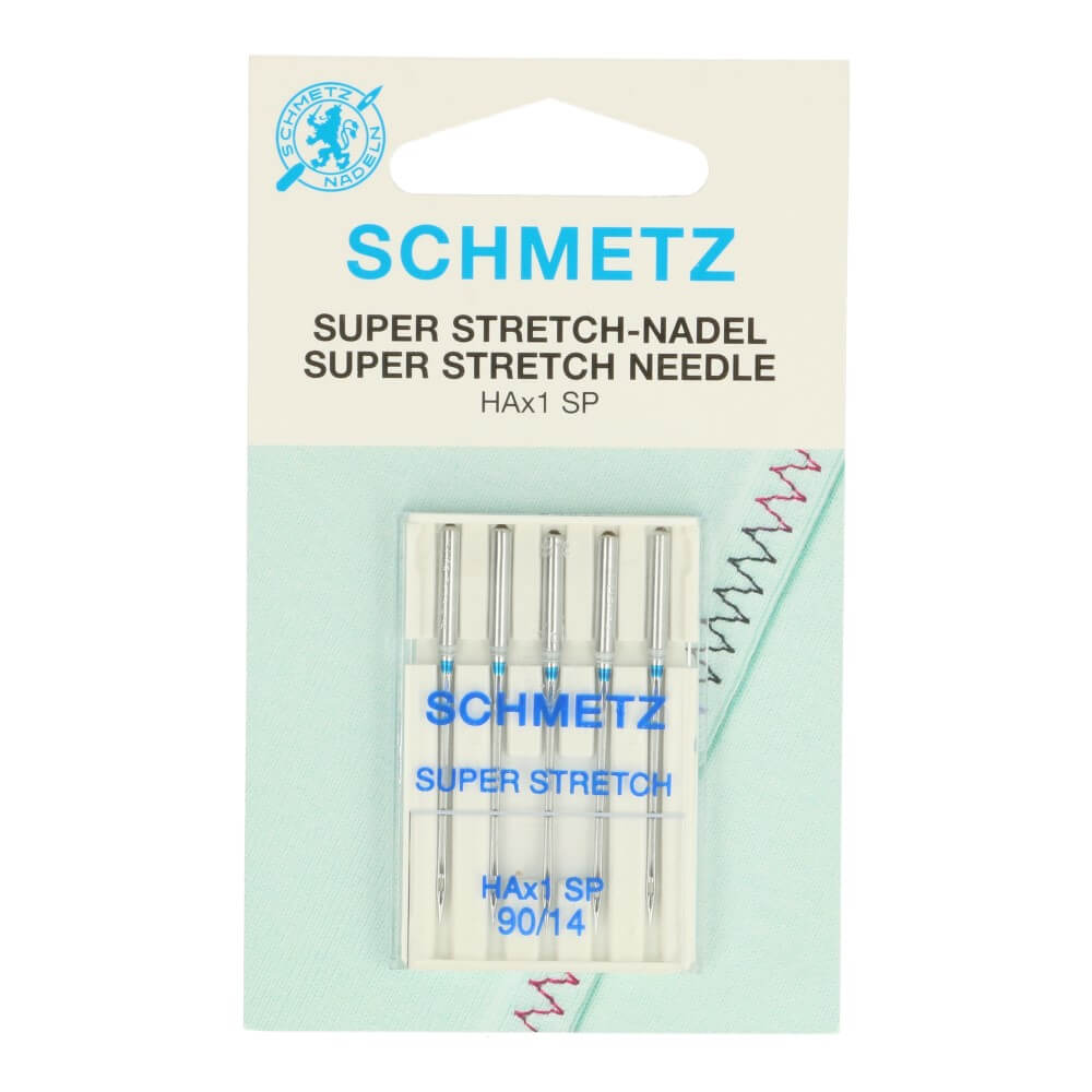 Schmetz Super stretch 5 naalden 90-14 - Bladi