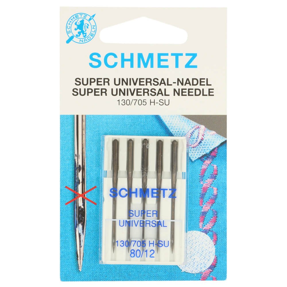 Schmetz Super universeel 5 naalden 80-12 - Bladi
