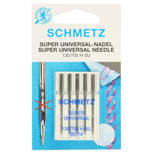 Schmetz Super universal 5 Nadeln 90-14 | BLADI.