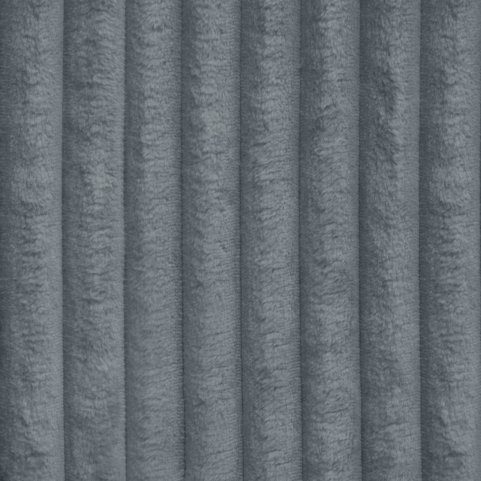 Tilia ribfluweel 2.5 cm breed meubelstof - donker grijs - Bladi
