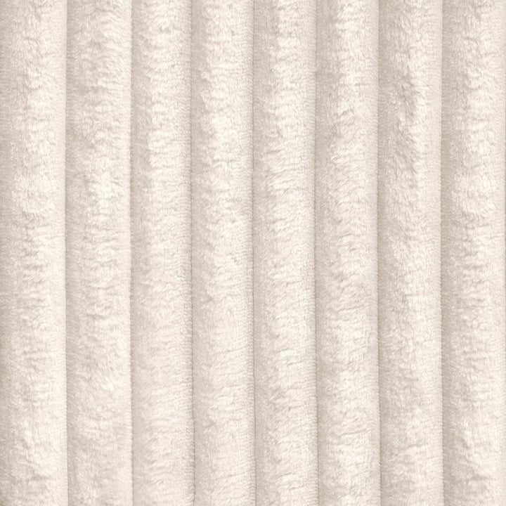Tilia corduroy 2.5 cm wide upholstery fabric - white - Bladi