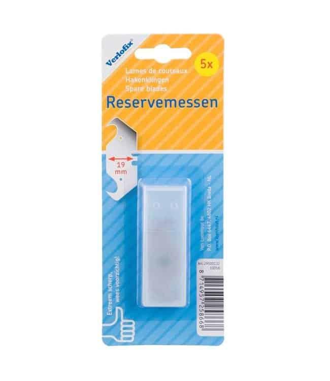 uitschuifmes navulling haaks 19 mm - Bladi